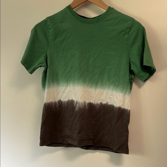 Hanna Andersson Other - Green and Brown Tie-Dye T-Shirt